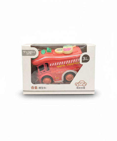 Star of Childhood Alloy Ice Cream Model Car