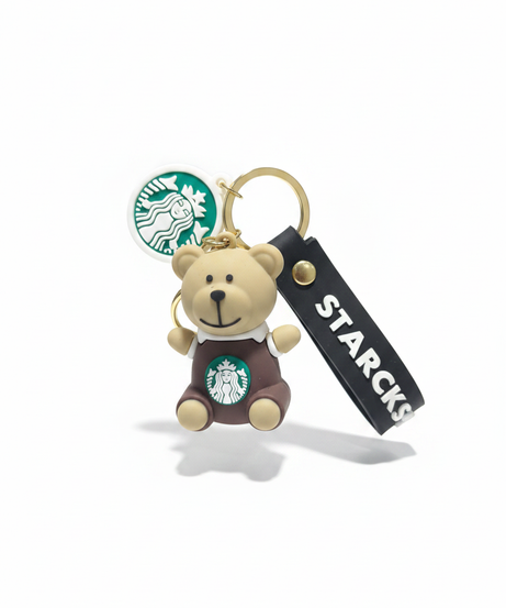 Starbucks Barista Bear Keychain