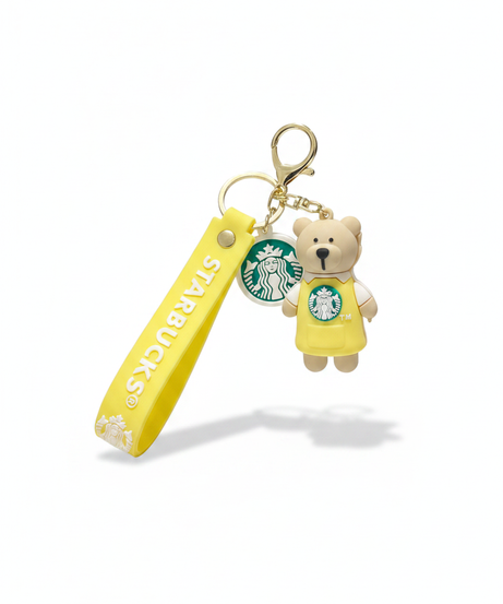 Starbucks Barista Bear Keychain