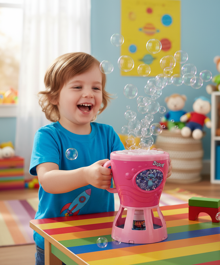 Stitch Bubble Machine