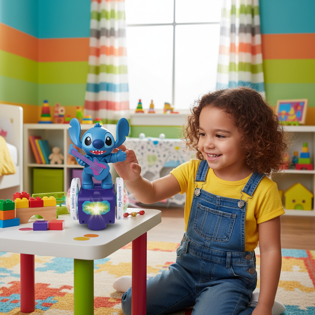 Stitch! Electric Universal Cool Lighting Balanced Vehicle