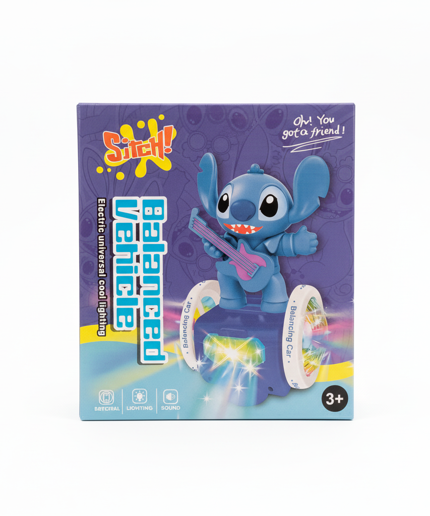 Stitch! Electric Universal Cool Lighting Balanced Vehicle