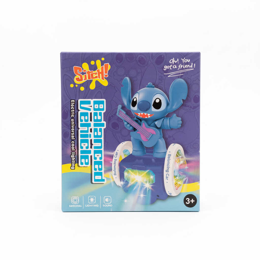 Stitch! Electric Universal Cool Lighting Balanced Vehicle