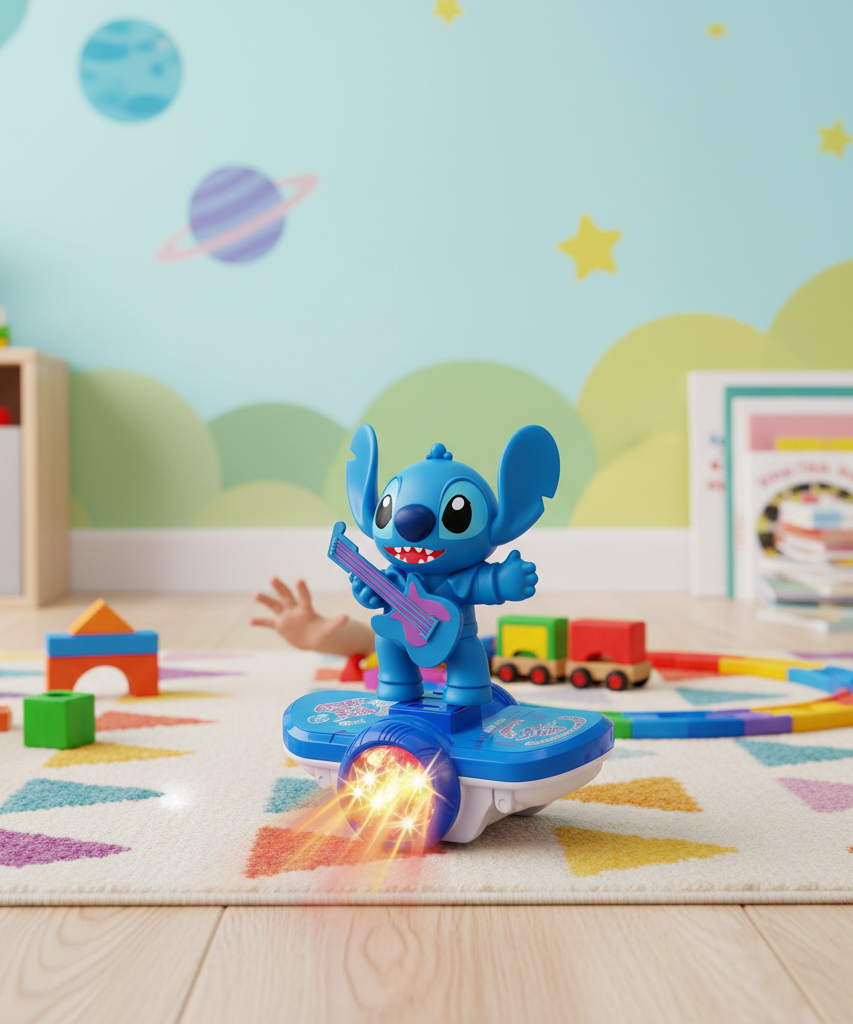 Stitch! Electric Universal Cool Lighting Scooter