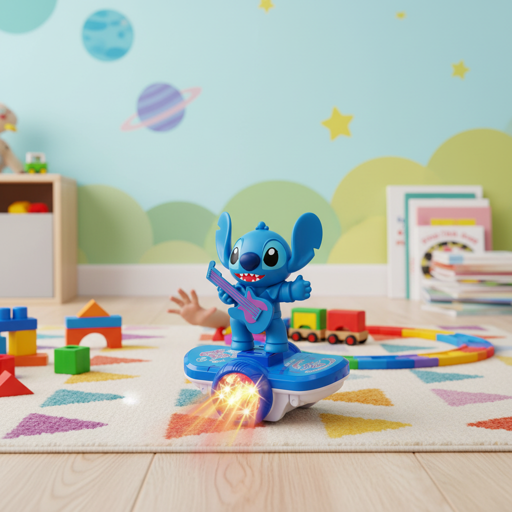Stitch! Electric Universal Cool Lighting Scooter
