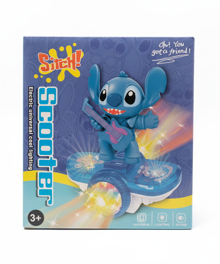 Stitch! Electric Universal Cool Lighting Scooter