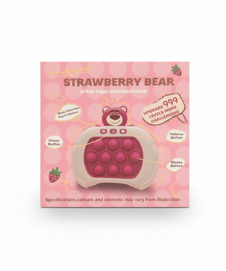 Strawberry Bear Speed Push Gamemachine