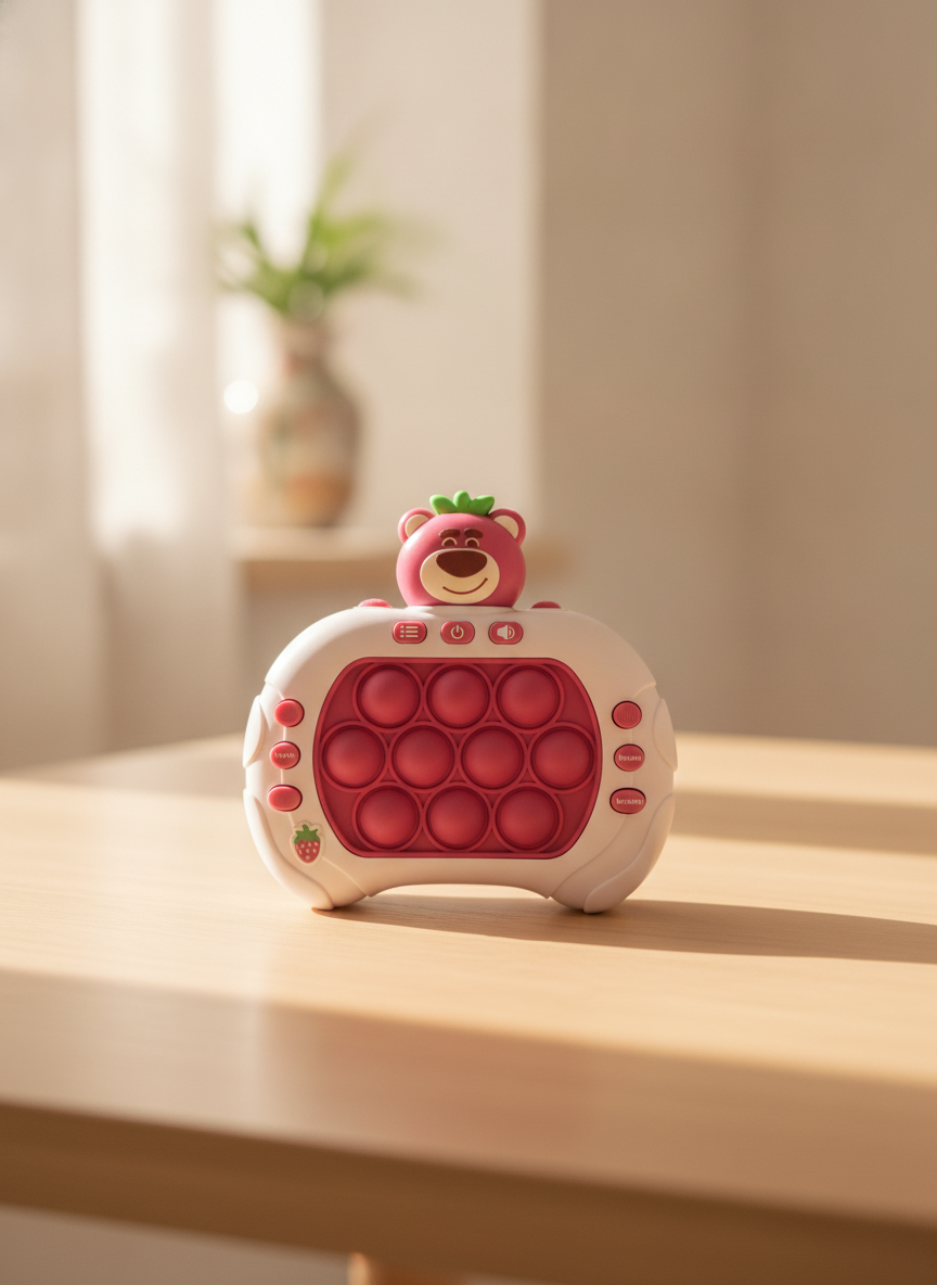 Strawberry Bear Speed Push Gamemachine
