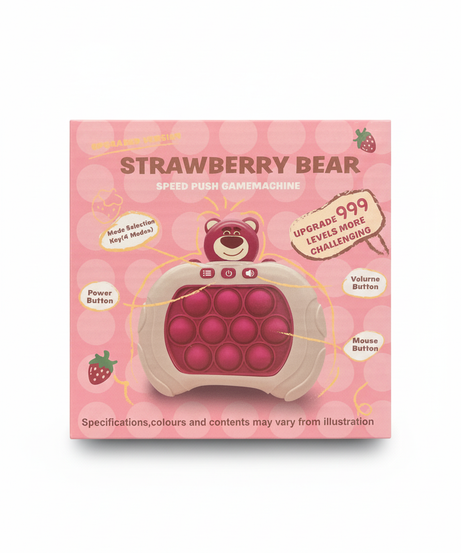 Strawberry Bear Speed Push Gamemachine