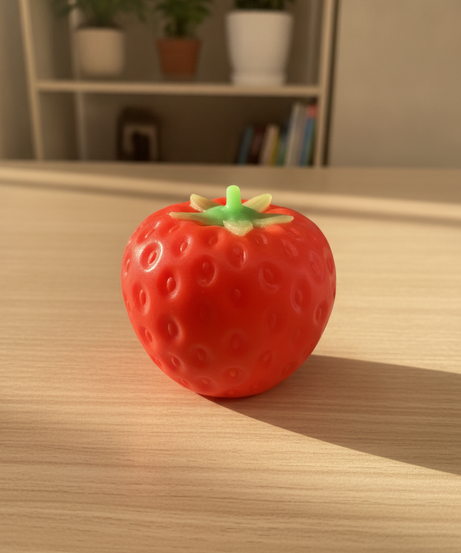 Strawberry Fruit Squishy Toy