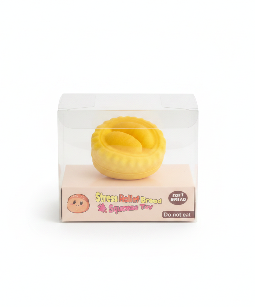 Stress Relief Bread Squeeze Toy