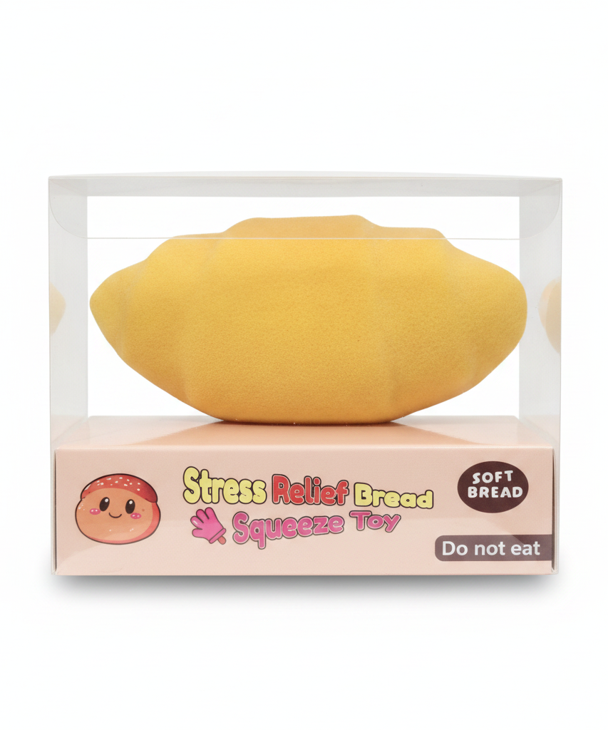Stress Relief Bread Squeeze Toy