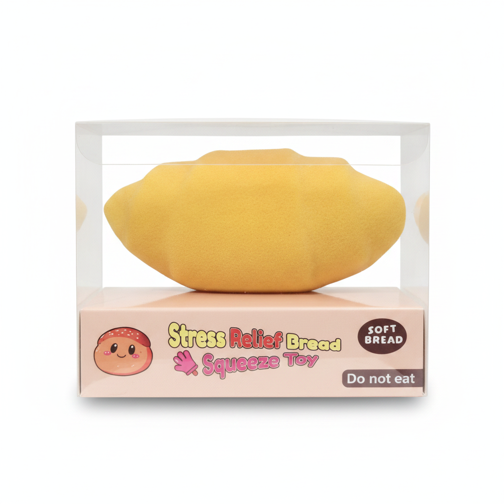 Stress Relief Bread Squeeze Toy