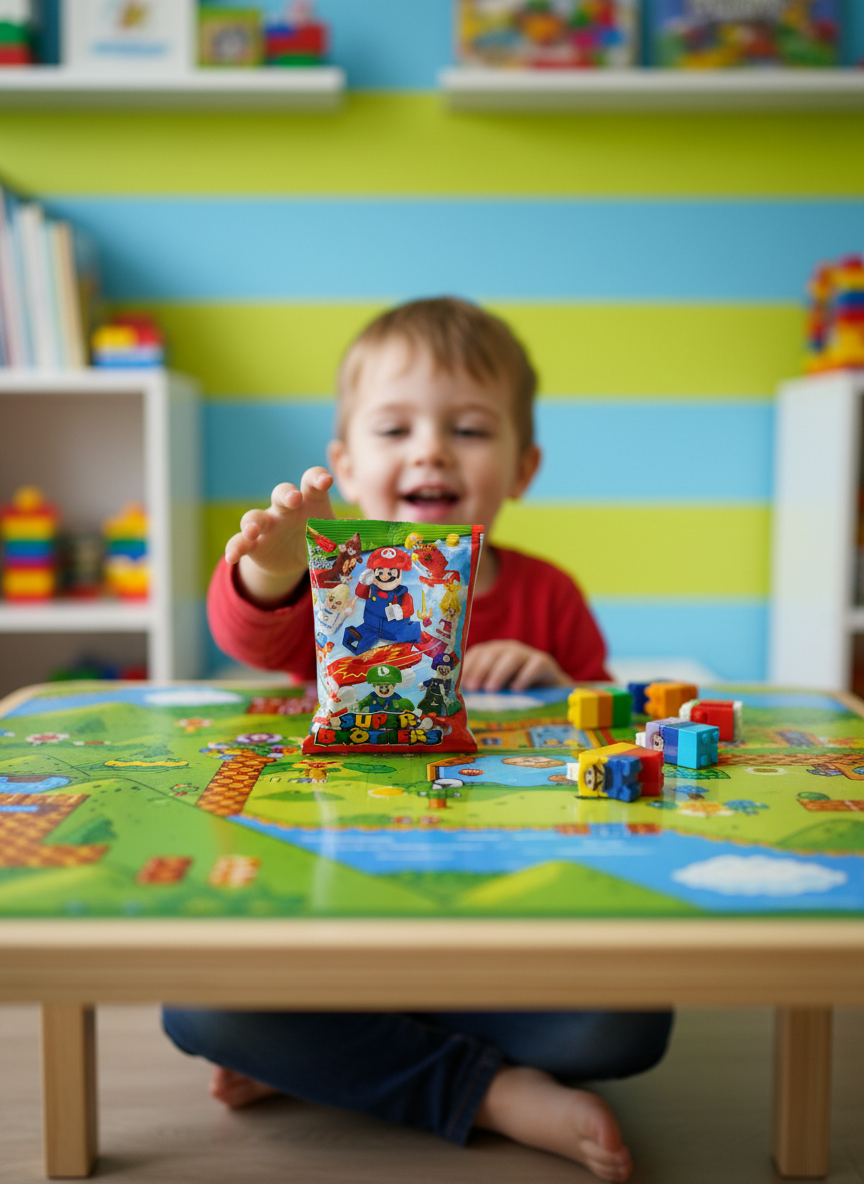 Super Brothers Collectible Building Blocks Set