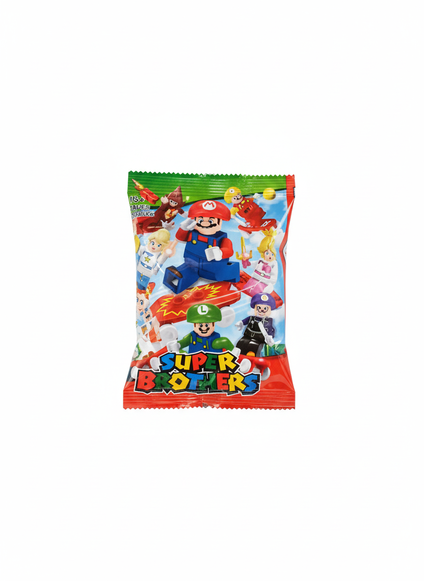 Super Brothers Collectible Building Blocks Set