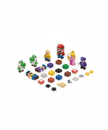 Super Brothers Collectible Building Blocks Set