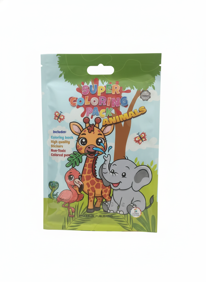 Super Coloring Pack Animals