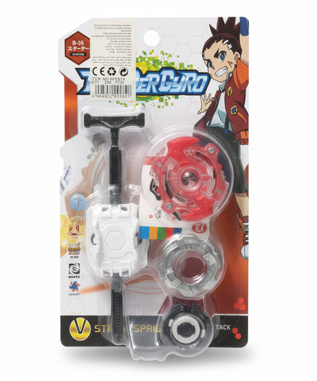 Super Cyro B-35 Starter Sprig Attack Beyblade Set