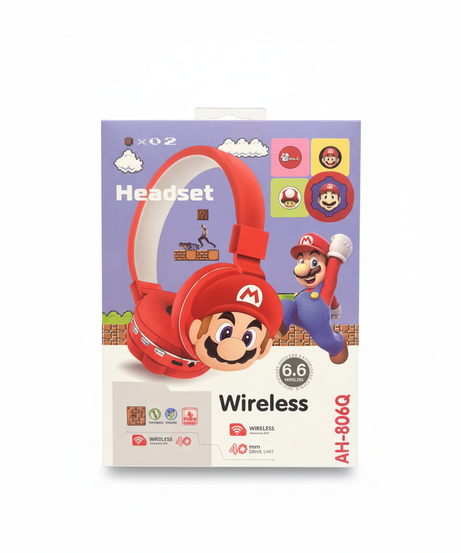 Super Mario Wireless Headset AH-806Q