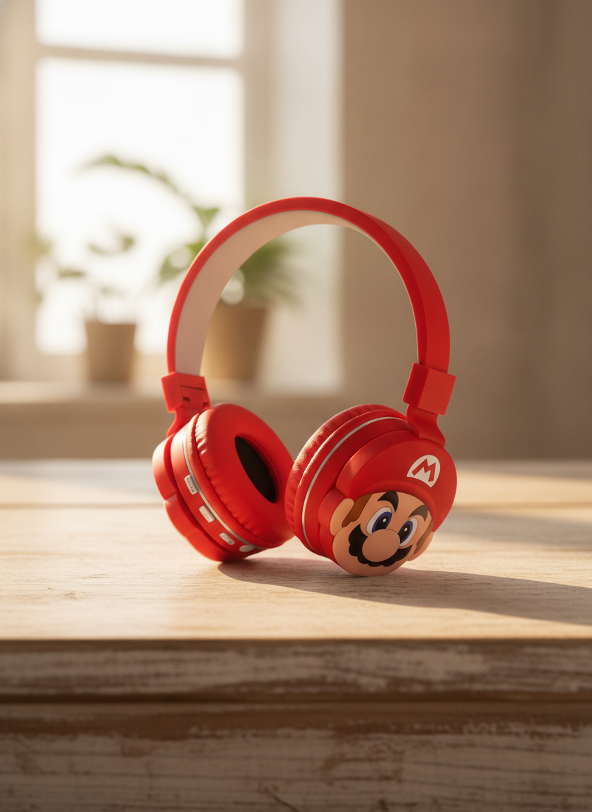 Super Mario Wireless Headset AH-806Q