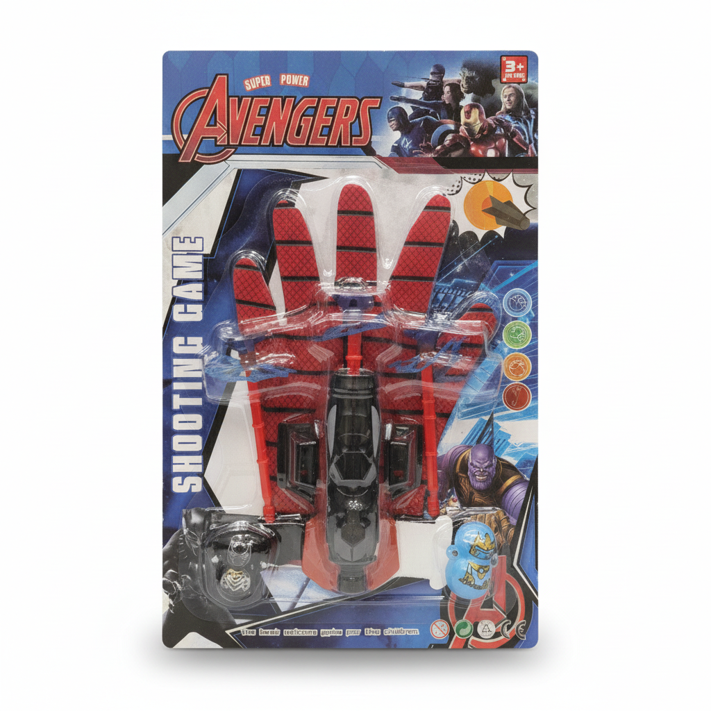 Super Power Avengers Shooting Game Glove