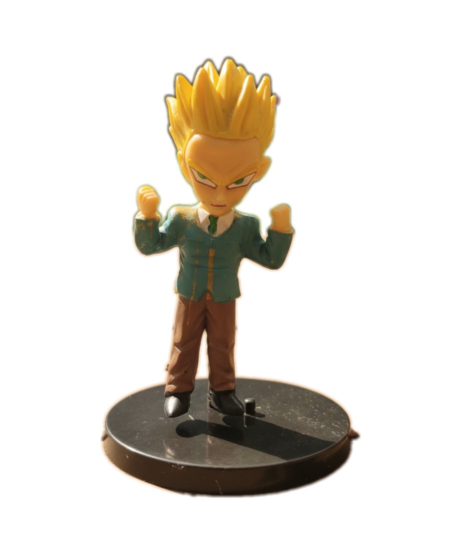 Super Saiyan Gohan School Uniform Chibi Figure