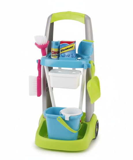 Sweep & Mop Cleaning Trolley