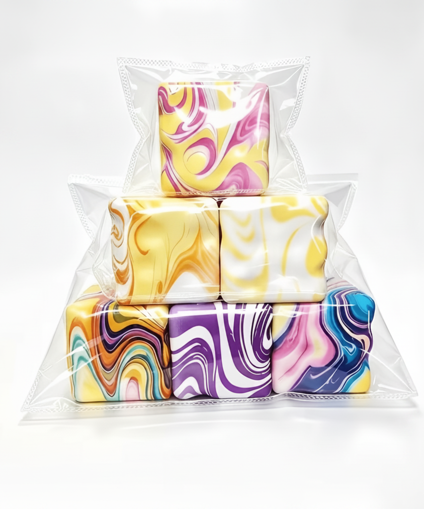 Sensory Swirl Fidget Blocks - 2 Pack