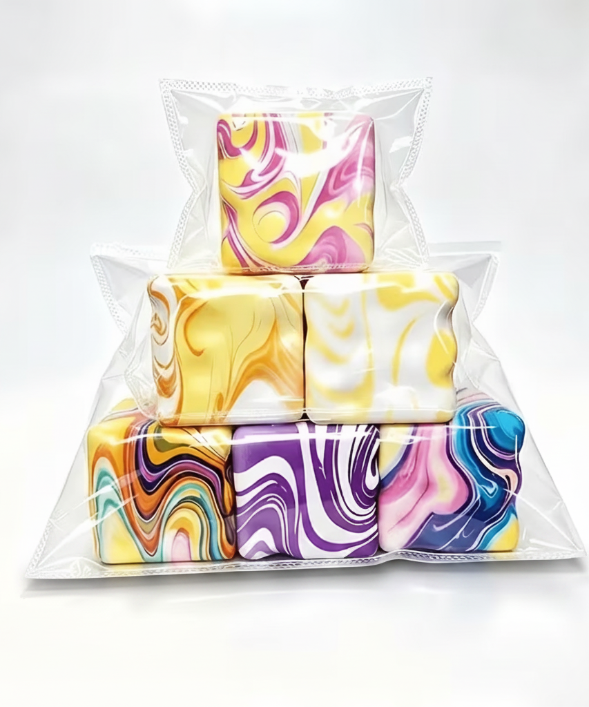 Sensory Swirl Fidget Blocks - 2 Pack