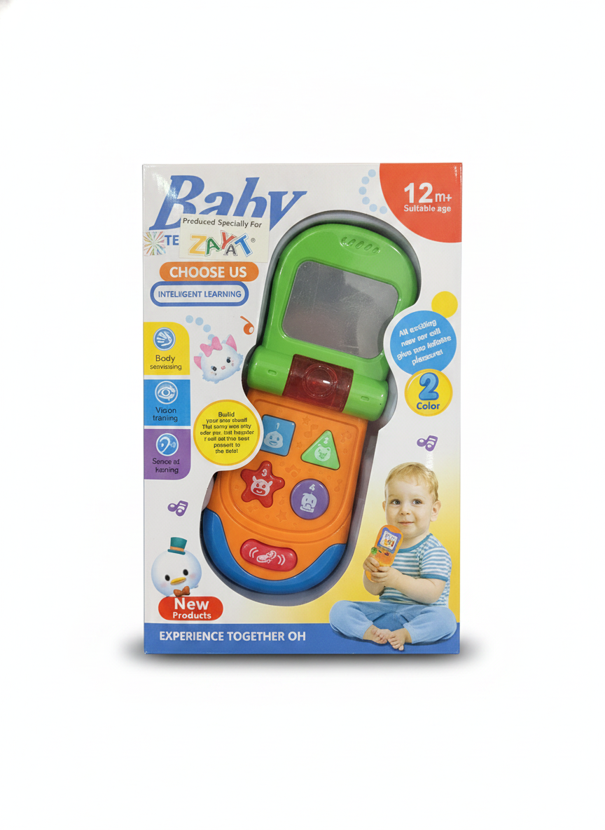 TEZAYA® Baby Intelligent Learning Flip Phone Toy