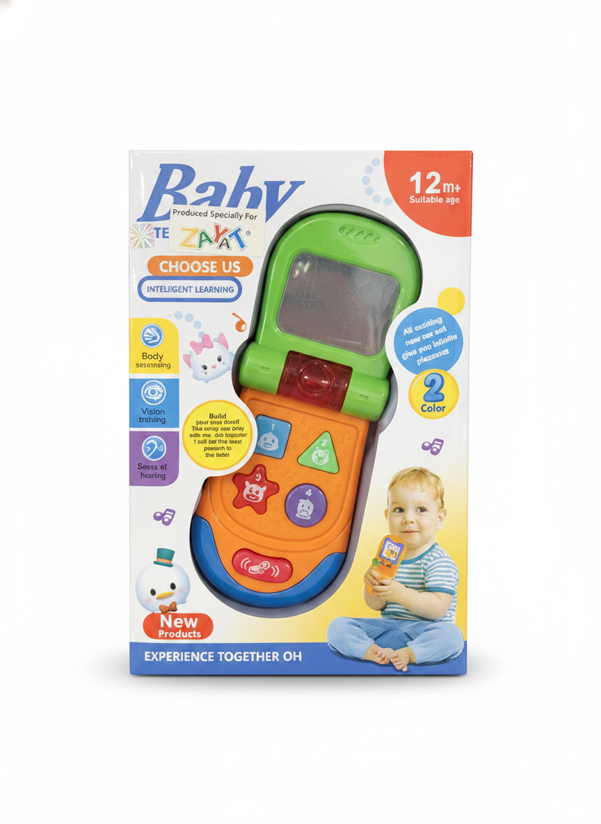 TEZAYA® Baby Intelligent Learning Flip Phone Toy
