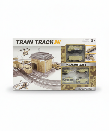 TRAIN TRACK MILITARY BASE - MILITARY SERIES
