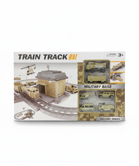 TRAIN TRACK MILITARY BASE - MILITARY SERIES
