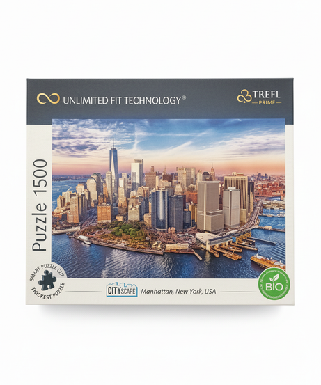 TREFL PRIME CITYSCAPE Manhattan, New York, USA 1500 Piece Puzzle