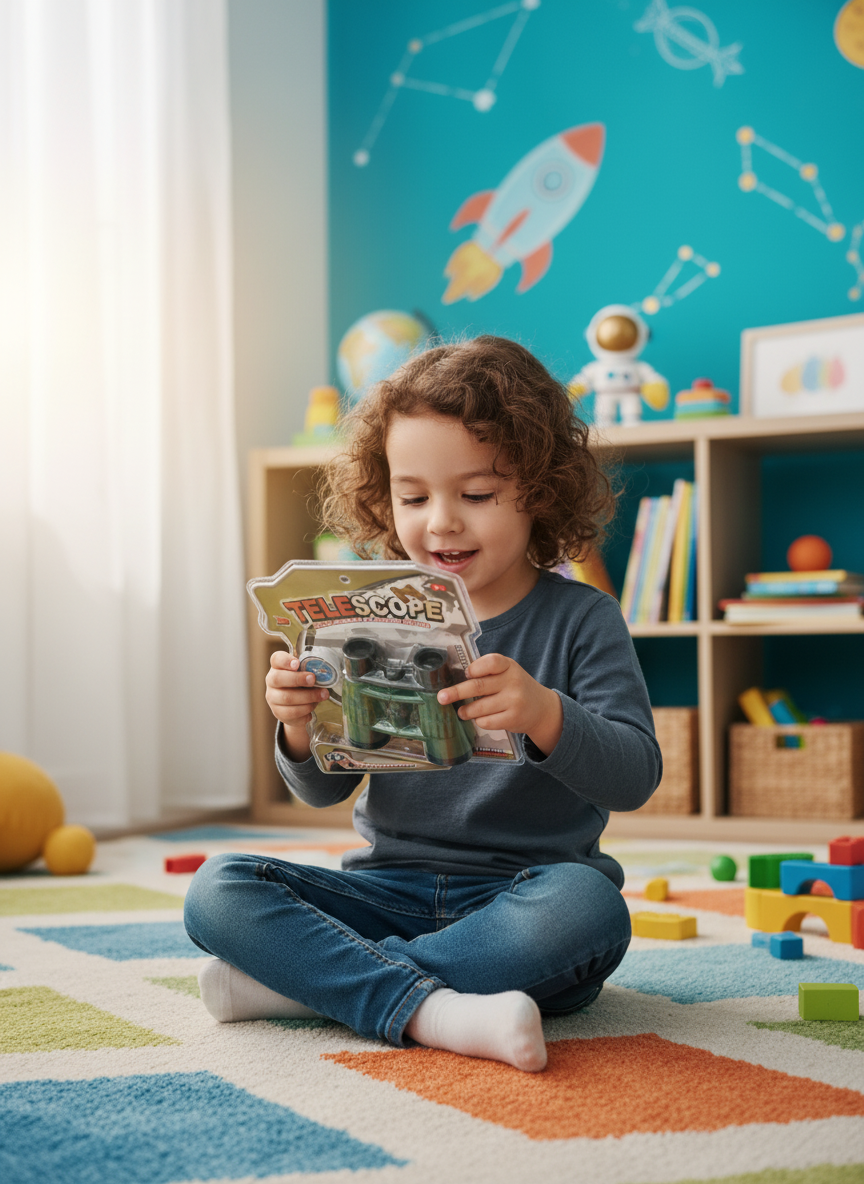 Telescope Guide Children to Explore Science