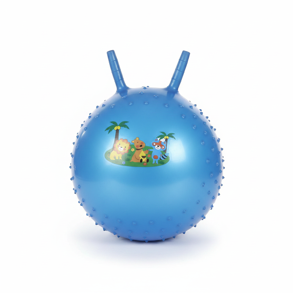 Textured Animal Hopper Ball with Handles ( 45 cm )