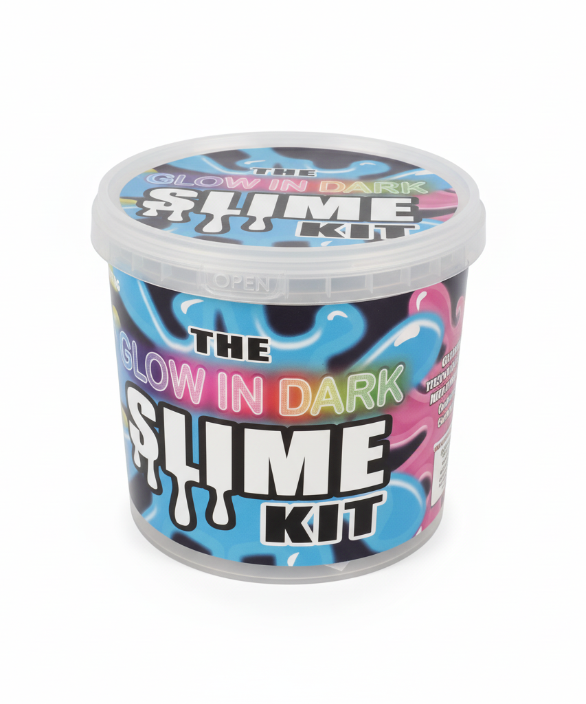 The Glow In Dark Slime Kit