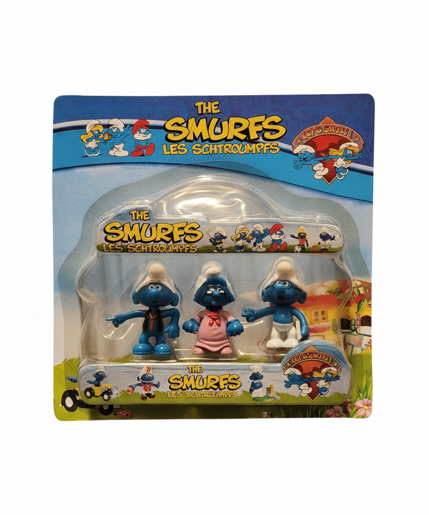 The Smurfs 3-Pack Figure Set