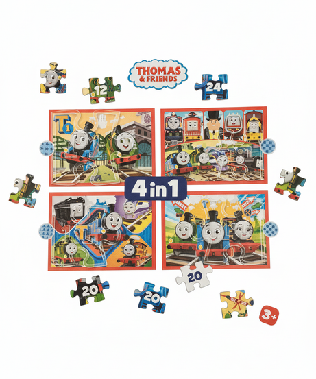 Thomas & Friends 4 in 1 Trefl Puzzle