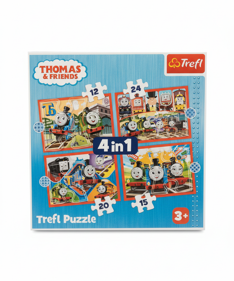 Thomas & Friends 4 in 1 Trefl Puzzle