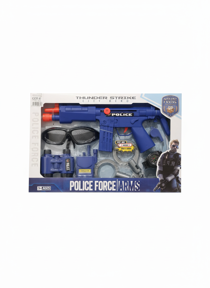 Thunder Strike City Hero Police Force Arms Playset