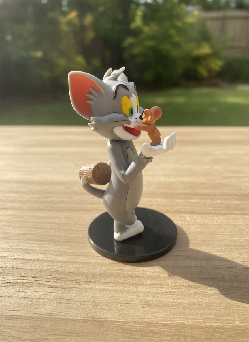Tom and Jerry Playful Encounter Collectible Figurine