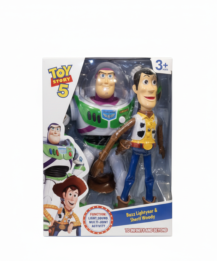 Toy Story 5 Buzz Lightyear & Sherif Woody