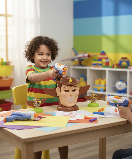 Toy Story Woody's Shooting Game - Soft Bullet Gun Series