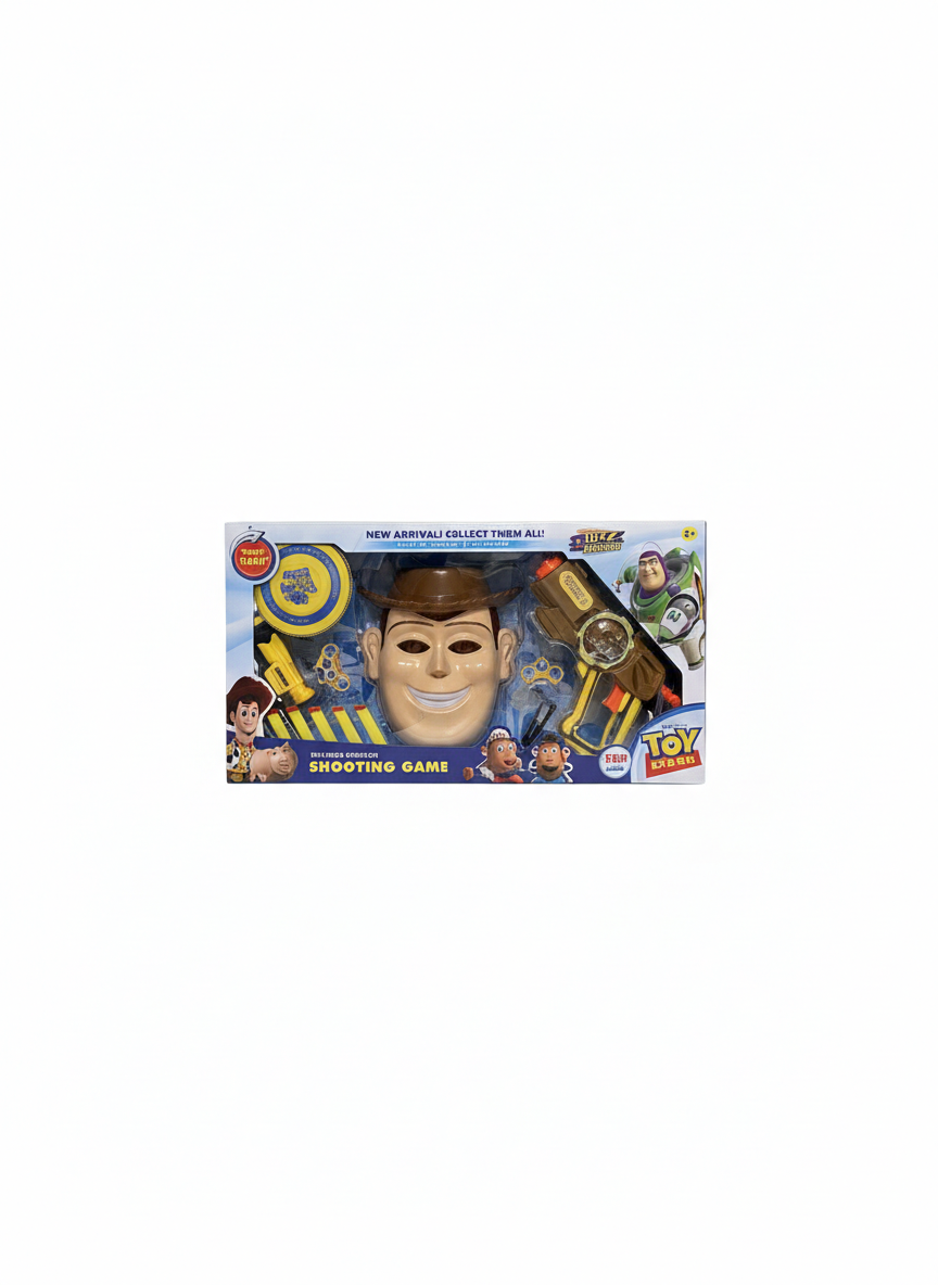 Toy Story Woody's Shooting Game - Soft Bullet Gun Series