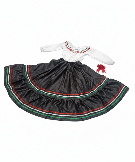 Traditional Mexican Fiesta Dance Costume Set