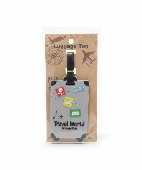 Travel World Luggage Tag