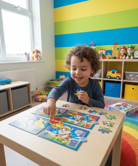 Trefl Paw Patrol 4-in-1 Puzzle Set