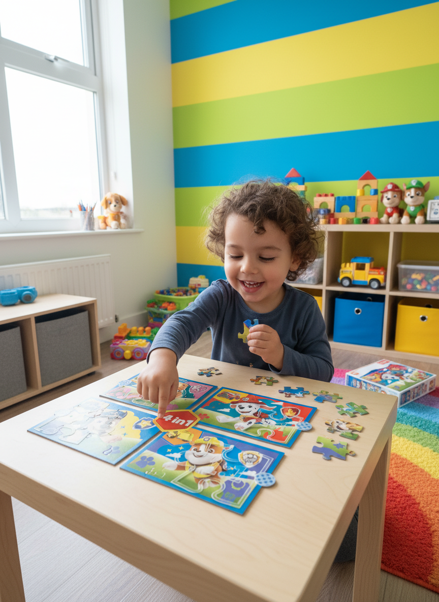 Trefl Paw Patrol 4-in-1 Puzzle Set
