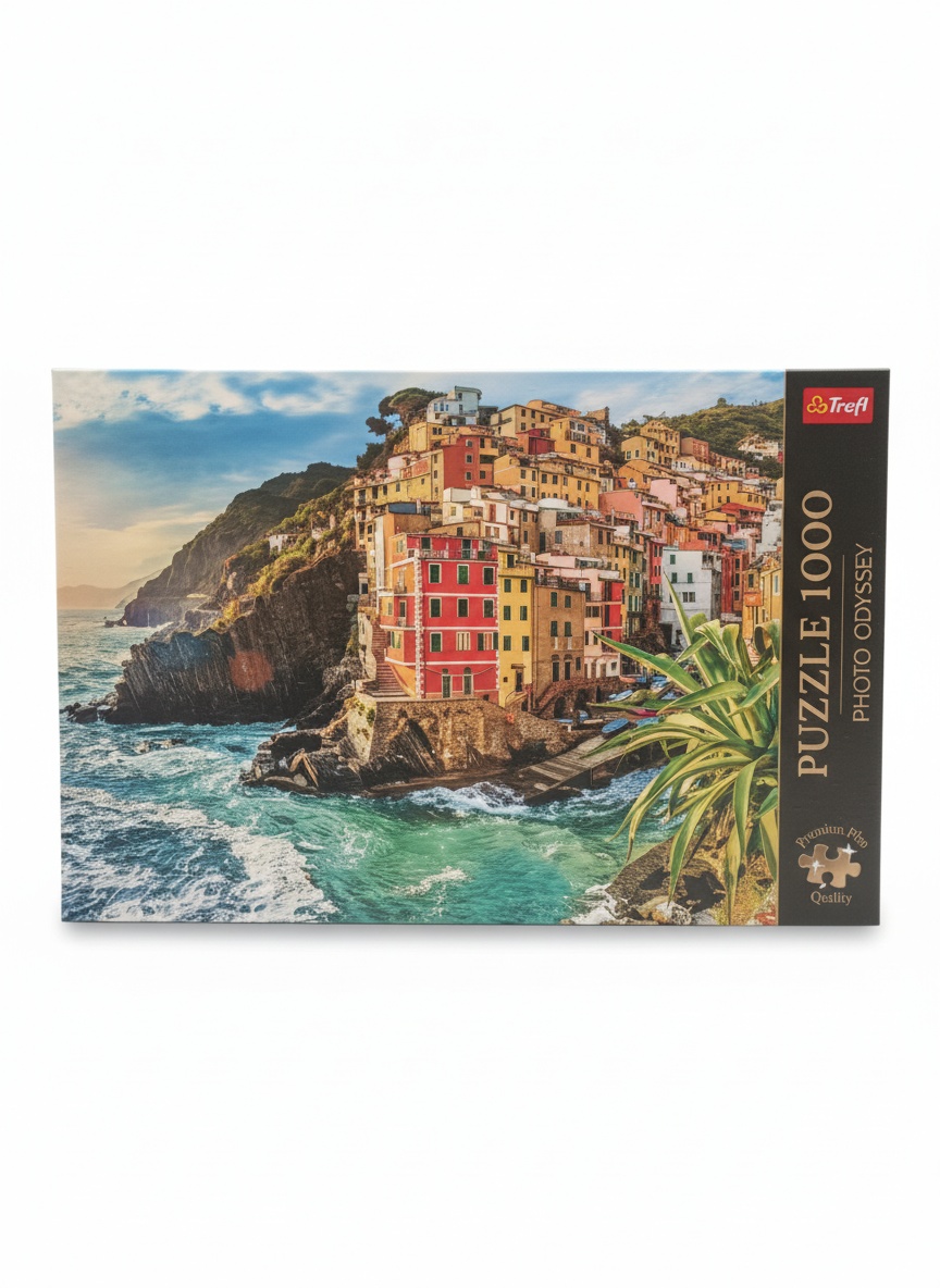 Trefl Photo Odyssey 1000 Piece Jigsaw Puzzle - Colorful Coastal Village